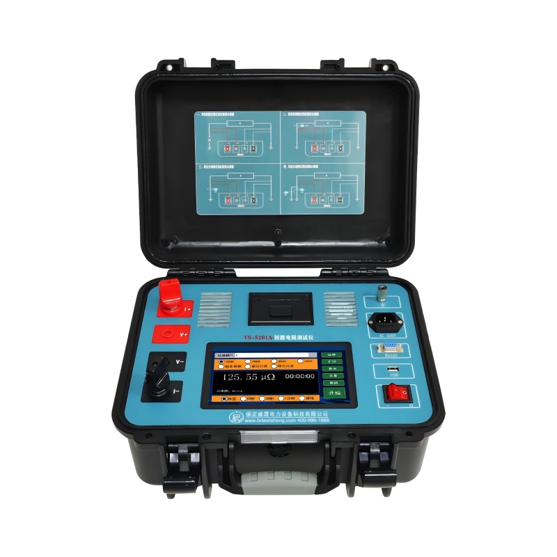 Devre kesicinin Kontakt Müqavimət Testi